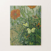 蝶とケシ | ビンセント・ヴァン・ゴッホ ジグソーパズル (縦)