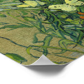 蝶とケシ | ビンセント・ヴァン・ゴッホ ポスター (角)