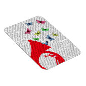 蝶とチューバ マグネット (右側)