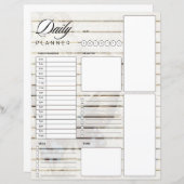 蝶とデイジー毎日のプランナー (正面/裏面)
