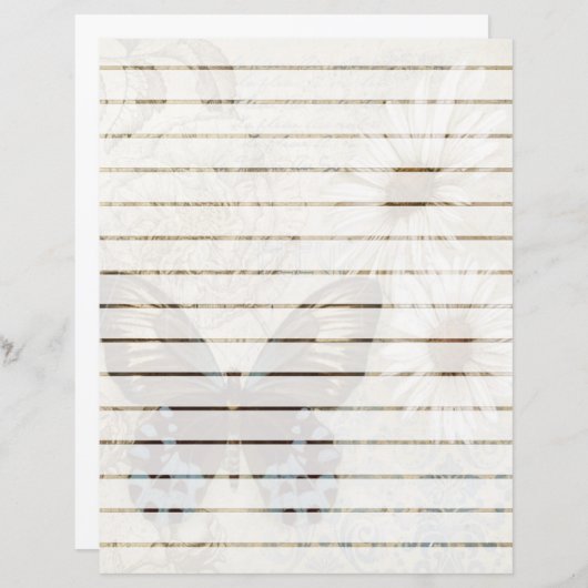 蝶とデイジー (正面/裏面)