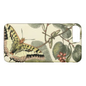 蝶とトンボと赤い花 Case-Mate iPhoneケース (裏面(横))