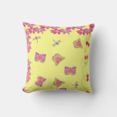 蝶とトンボのクッション クッション (正面)