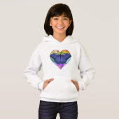 蝶とハート (正面フル)