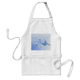 蝶とハート スタンダードエプロン