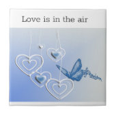 蝶とハート タイル (正面)