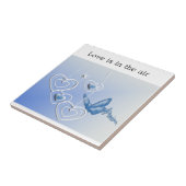 蝶とハート タイル (側面)