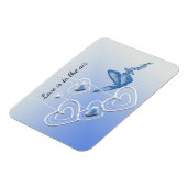 蝶とハート マグネット (左側)