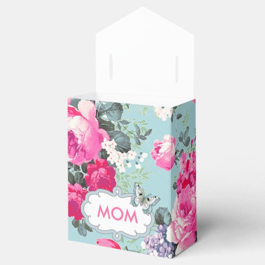 蝶とバラ母の日ギフトボックス フェイバーボックス (オープン)