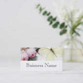 蝶とバラ 名刺 (スタンド正面)