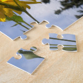 蝶とヒマワリパズル ジグソーパズル (側面)