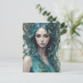 蝶とブルースのシリーズ4 ポストカード (スタンド正面)