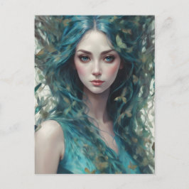 蝶とブルースのシリーズ4 ポストカード