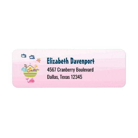 蝶とホエールピンクがかわいい動物の箱|過去記事 ラベル (正面)