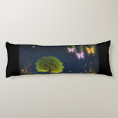 蝶とホタル付きナイトウィローツリー ボディピロー (裏面)