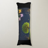 蝶とホタル付きナイトウィローツリー ボディピロー (正面縦)