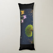 蝶とホタル付きナイトウィローツリー ボディピロー (裏面 (縦))