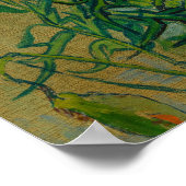 蝶とポピー, 1889ビンセント・ヴァン・ゴッホ ポスター (角)