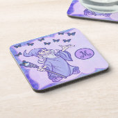 蝶とモノグラム魔法ウィザード コースター (左側)