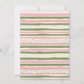 蝶とモンスタートラックジョイント誕生日 招待状 (裏面)