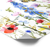 蝶とワイルドフラワーリハーサルディナー ポスター (角)