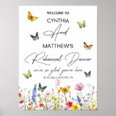 蝶とワイルドフラワーリハーサルディナー ポスター (正面)