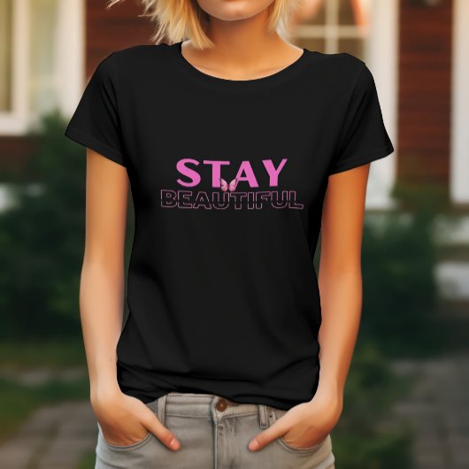 蝶と共に美しく Tシャツ