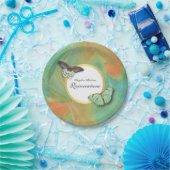 蝶と南西の色キンセアニェラ ペーパープレート (パーティー)