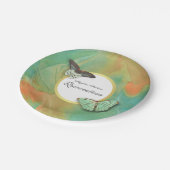 蝶と南西の色キンセアニェラ ペーパープレート (アングル)