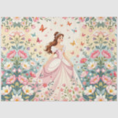 蝶と可愛いプリンセス 薄葉紙 (正面)