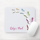 蝶と名前 マウスパッド (マウス)
