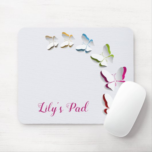 蝶と名前 マウスパッド (マウス)