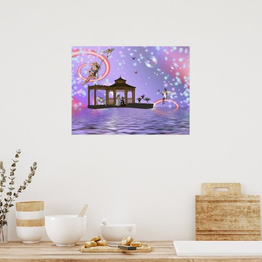 蝶と天使 ポスター (キッチン)