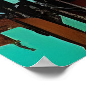 蝶と女 ポスター (角)