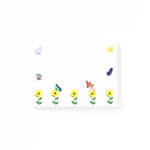 蝶と妖精のポストイット®ノート