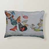 蝶と妖精の女王蝶の妖精 アクセントクッション (裏面)