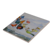 蝶と妖精の女王蝶の妖精 タイル (側面)