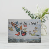 蝶と妖精の女王蝶の妖精 招待状 (スタンド正面)