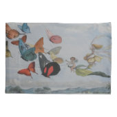 蝶と妖精の女王蝶の妖精 枕カバー (裏面)