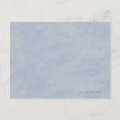 蝶と妖精~はがき ポストカード (裏面)