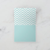 蝶と孔雀ハッピーバースデー カード (内部)