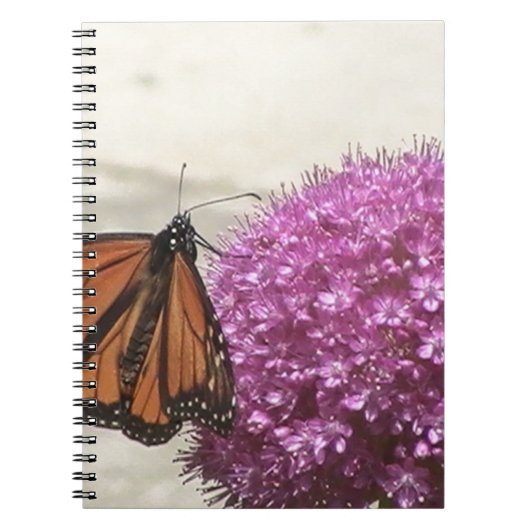 蝶と巨大なタマネギ ノートブック (正面)