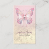 蝶と弓のロゴ 名刺 (正面)