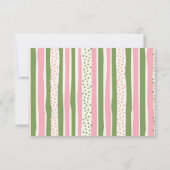 蝶と恐竜の関節兄弟姉妹 サンキューカード (裏面)