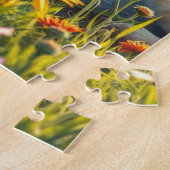 蝶と日の出でライオンCub ジグソーパズル (側面)