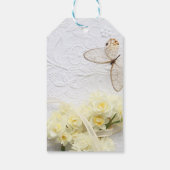 蝶と春の花 ギフトタグ (裏面)