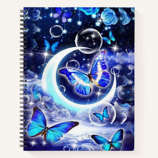 蝶と月 ノートブック (正面)