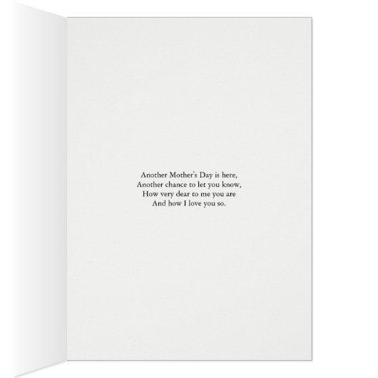 蝶と母の日 (内側 (右))