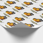 蝶と毛虫 ラッピングペーパー (角)
