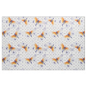 蝶と水玉模様 ファブリック (ヤード)